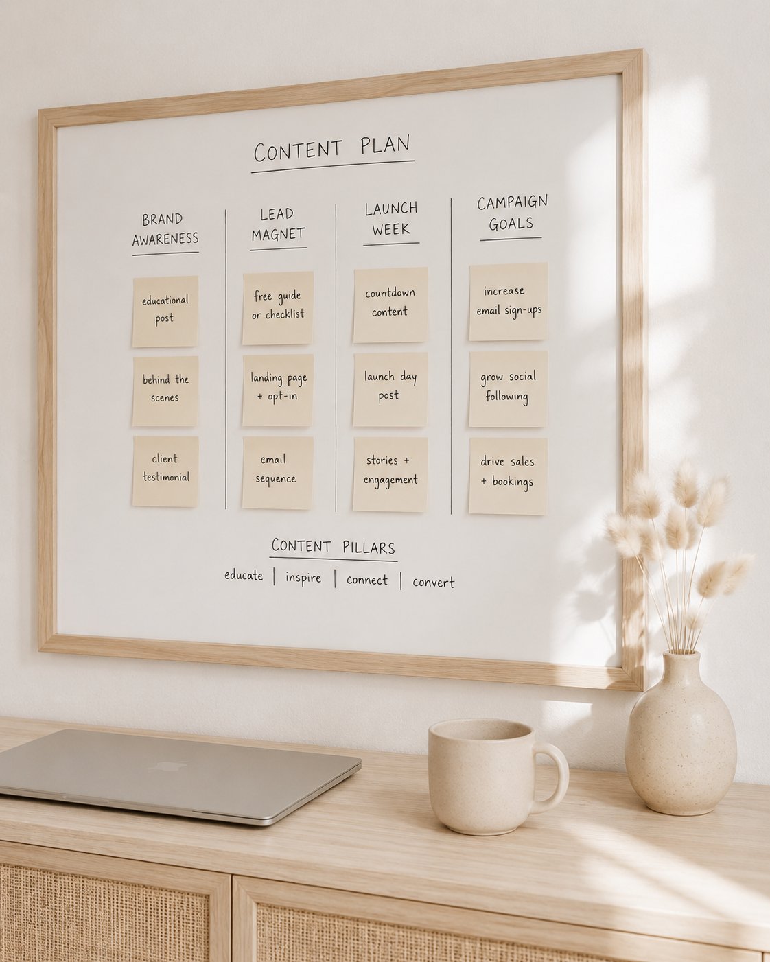Marketing content planning